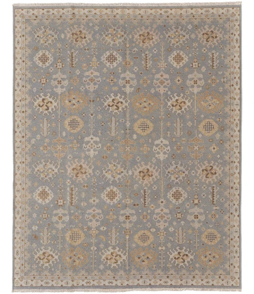 Feizy Corbitt Classic Oriental, Blue/Gray/Ivory, 2'-6" x 12' Runner