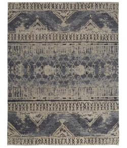 Feizy Palomar 6572F BLUE Area Rug 9 ft. 6 in. X 13 ft. 6 in. Rectangle