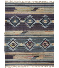 Feizy Ezra II BLUE I68I0758 5 ft. X 8 ft. Rectangle Rug