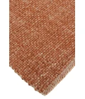 Feizy Naples Space Dyed In/Outdoor Flatweave, Rust Orange, 2ft x 3ft Area Rug