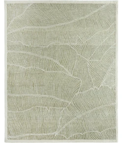 Feizy Winston Green/Ivory WNS8B02F 9ft. x 12ft. Rect. Rug