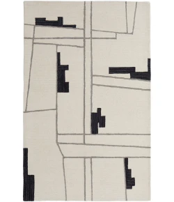 Feizy Maguire 8902F IVORY/BLACK Area Rug 9 ft. X 12 ft. Rectangle