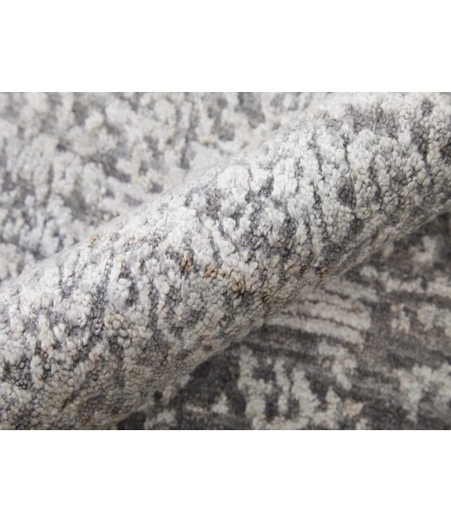 Feizy Eastfield Casual Abstract, Gray, 2' x 3' Area Rug