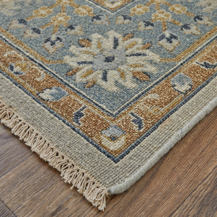 Feizy Corbitt Classic Oriental, Blue/Brown/Gray, 2' x 3' Accent Rug
