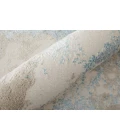 Feizy Astra Industrial Abstract, Blue/Gray/Ivory, 2'-10" x 7'-10" Runner