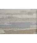 Feizy Vancouver Contemporary Streak/Painterly Rug, Ivory/Gray, 6'-7" X 9'-6" Area Rug