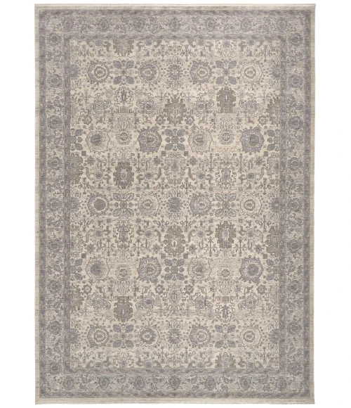 Feizy Marquette Rustic Persian Farmhouse Rug, Beige/Warm Gray, 2ft x 3ft Accent Rug