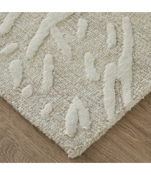 Feizy Winston Ivory WNS8B06F 5ft. x 8ft. Rect. Rug