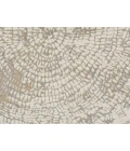 Feizy Parker SILVER/IVORY PRK3702F 9 ft. X 12 ft. Rectangle Rug