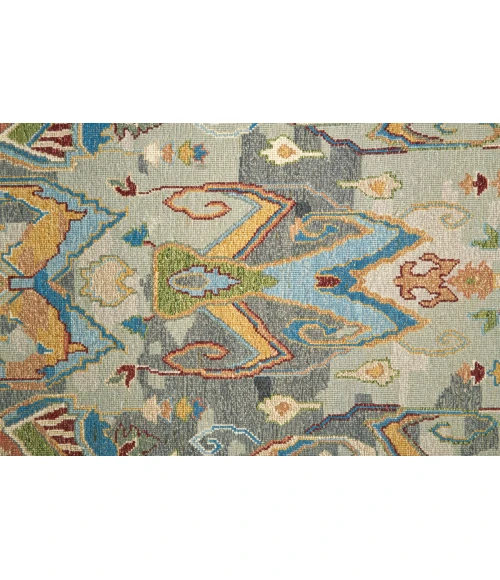 Feizy Leylan Bohemian & Eclectic Ikat, Taupe/Tan/Orange, 2' x 3' Accent Rug