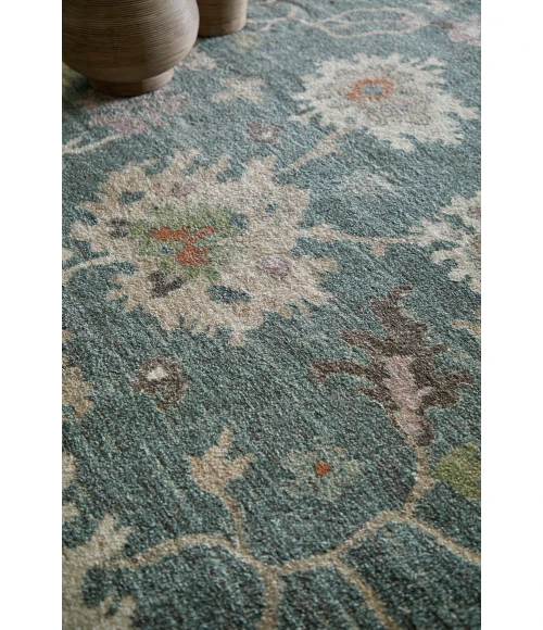 Feizy Dartmouth Blue/Ivory/Pink DRT39QMF 6ft.4in. x 9ft.2in. Rect. Rug