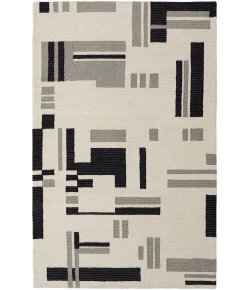 Feizy Maguire 8903F IVORY/BLACK Area Rug 9 ft. X 12 ft. Rectangle