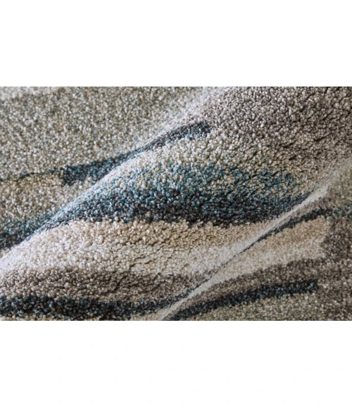 Feizy Richmond Ivory/Gray/Blue RCH39R4F 7ft.10in. x 10ft. Rect. Rug