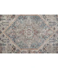 Feizy Marquette Bohemian & Eclectic Medallion, Blue/Ivory, 2'-8" x 10' Runner