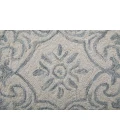 Feizy Belfort Classic Medallion, Blue/Ivory, 10' x 14' Area Rug