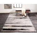 Feizy Micah Industrial Abstract, Silver/Gray/Black, 13' x 20' Area Rug