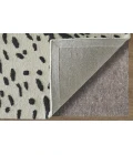 Feizy Winston Ivory/Black WNS8B06F 5ft. x 8ft. Rect. Rug