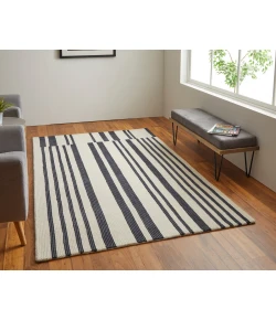 Feizy Maguire 8901F IVORY/BLACK Area Rug 10 ft. X 14 ft. Rectangle