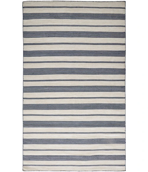 Feizy Duprine Eco-Friendly PET Rug, Outdoor, Navy Blue, 8ft x 11ft Area Rug