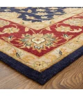 Feizy Wagner Classic Oriental, Blue/Red/Gold, 5' x 8' Area Rug
