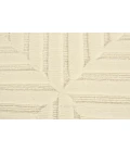 Feizy Channels Global Geometric, Ivory, 9'-6" x 13'-6" Area Rug
