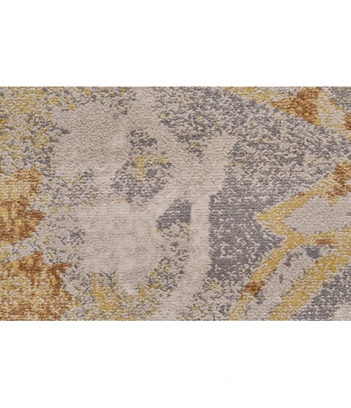 Feizy Cannes Gray/Yellow/Ivory 6723685F 10 ft. X 13 ft. 2 in. Rect. Rug