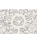 Feizy Belfort Vintage Medallion, White/Gray, 10' x 14' Area Rug