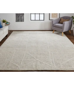 Feizy Alford 6921F IVORY/BEIGE Area Rug 9 ft. 6 in. X 13 ft. 6 in. Rectangle