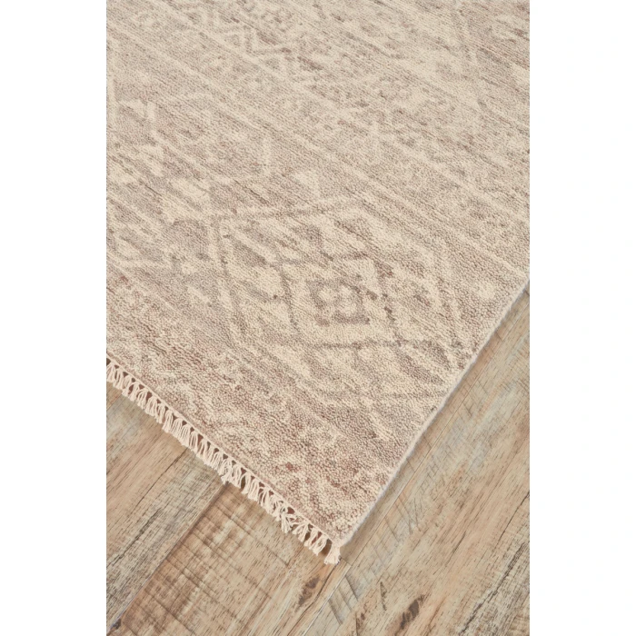 Feizy Nizhoni Global Southwestern, Tan/Brown/Taupe, 9'-6" x 13'-6" Area Rug