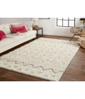 Feizy Anica BLUE/IVORY ANC8007F 6 ft. X 9 ft. Rectangle Rug