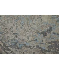 Feizy Zarah Industrial Watercolor, Gray/Tan/Blue, 8' x 10' Area Rug