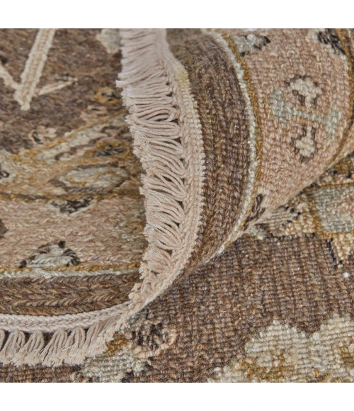 Feizy Corbitt Classic Oriental, Brown/Ivory, 3'-6" x 5'-6" Area Rug