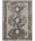 Feizy Kano Classic Distressed, Ivory/Taupe/Gray, 5'-3" x 7'-6" Area Rug