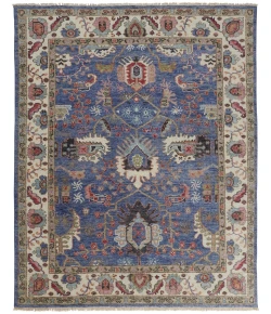 Feizy Beall 6708F BLUE/MULTI Area Rug 9 ft. 6 in. X 13 ft. 6 in. Rectangle