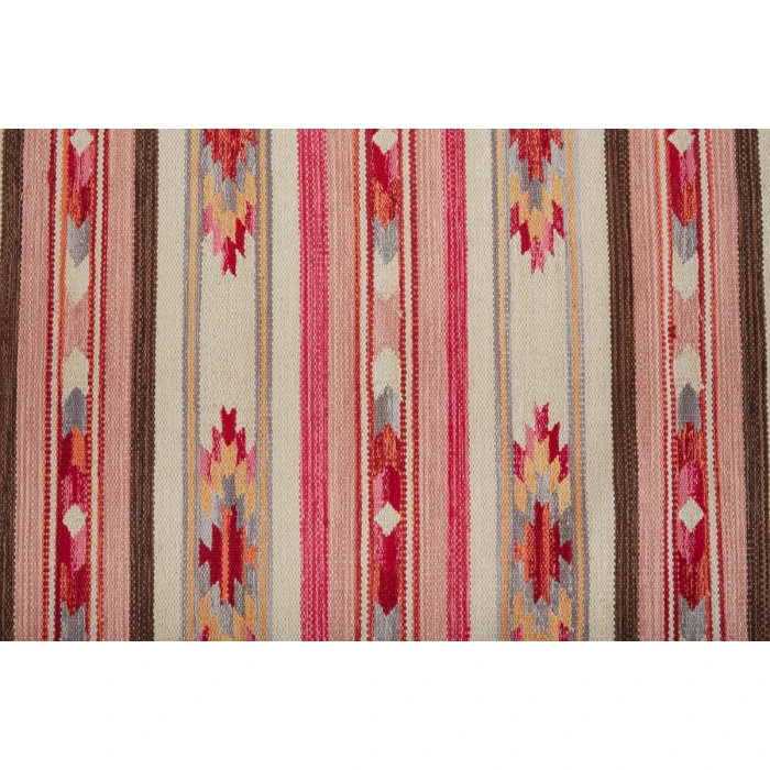 Feizy Bode Cabin & Lodge Southwestern, Red/Pink/Ivory, 8' x 10' Area Rug