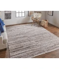 Feizy Alden BROWN ALD8637F 2 ft. X 3 ft. Rectangle Rug