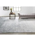 Feizy Mckinnon Gray/Silver 8816884F 7ft.9in. x 9ft.9in. Rect. Rug