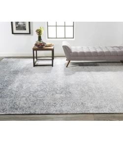 Feizy Mckinnon Gray/Silver 8816884F 7ft.9in. x 9ft.9in. Rect. Rug