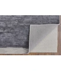 Feizy Anya Industrial Abstract, Gray/Blue/Ivory, 5' x 8' Area Rug