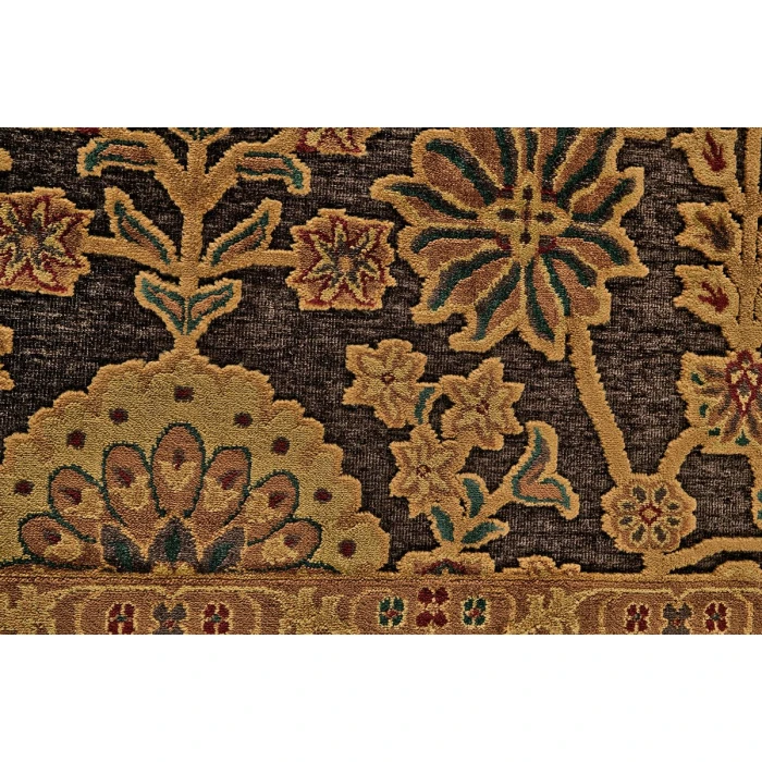Feizy Saphir Vintage Oriental, Brown/Gold/Tan, 9'-8" x 12'-7" Area Rug