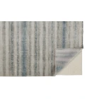 Feizy  Mackay Handwoven Graident Rug, Aegean Blue/Warm Gray, 4ft x 6ft Area Rug 