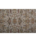 Feizy Fallon Rustic Farmhouse Rug, Ornamental, Gray/Golden, 5ft x 8ft Area Rug