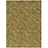 Feizy Leafscape SAGE/GREEN 2857273F 5 ft. 6 in. X 8 ft. 6 in. Rectangle Rug