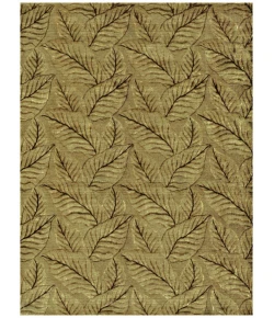 Feizy Leafscape SAGE/GREEN 2857273F 9 ft. 6 in. X 13 ft. 6 in. Rectangle Rug