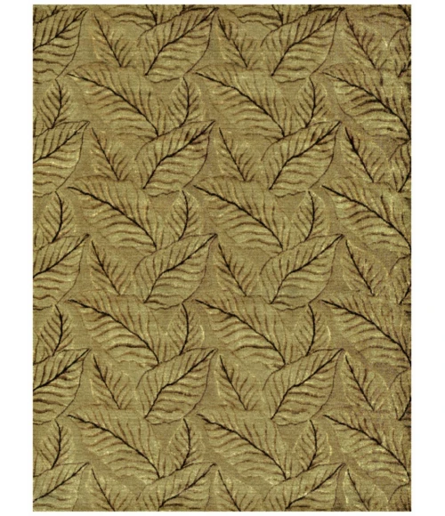 Feizy Leafscape SAGE/GREEN 2857273F 4 ft. X 6 ft. Rectangle Rug
