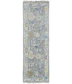 Feizy Karina 6791F SILVER/GREEN Area Rug 2 ft. 6 in. X 8 ft. Runner