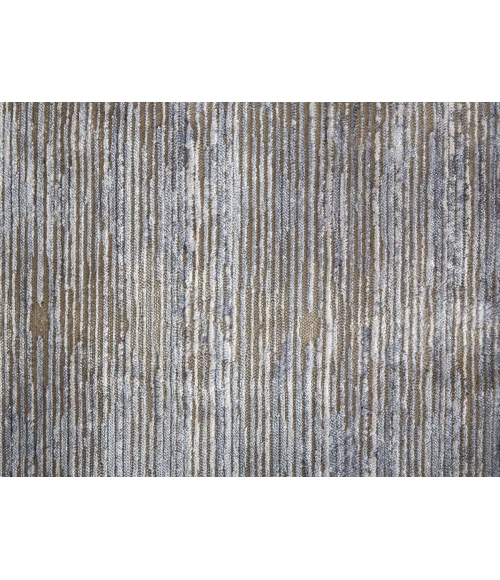 Feizy Laina Rustic Distressed, Taupe/Silver/Tan, 3' x 10' Runner