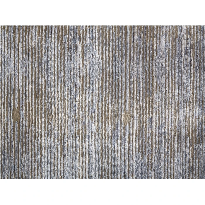 Feizy Laina Rustic Distressed, Taupe/Silver/Tan, 3' x 8' Runner