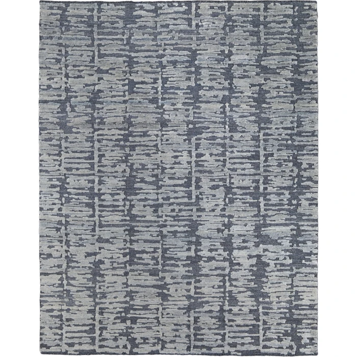 Feizy Berwyn Blue/Silver/Gray T12T6005 7ft.9in. x 9ft.9in. Rect. Rug