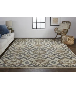 Feizy Beall 6712F GRAY/BROWN Area Rug 2 ft. X 3 ft. Rectangle